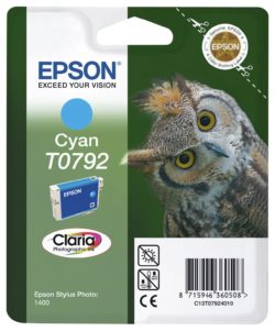 Epson Claria Cyan Ink Cartridge (T0792)